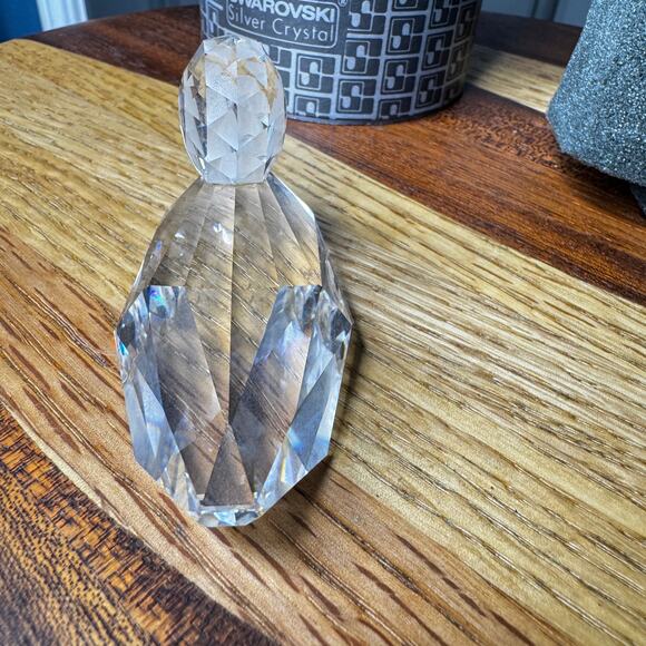 Swarovski Silver Crystal Duck 7653 NR 75 Box Figurine Mini Silver Beak Vintage - Picture 4 of 9